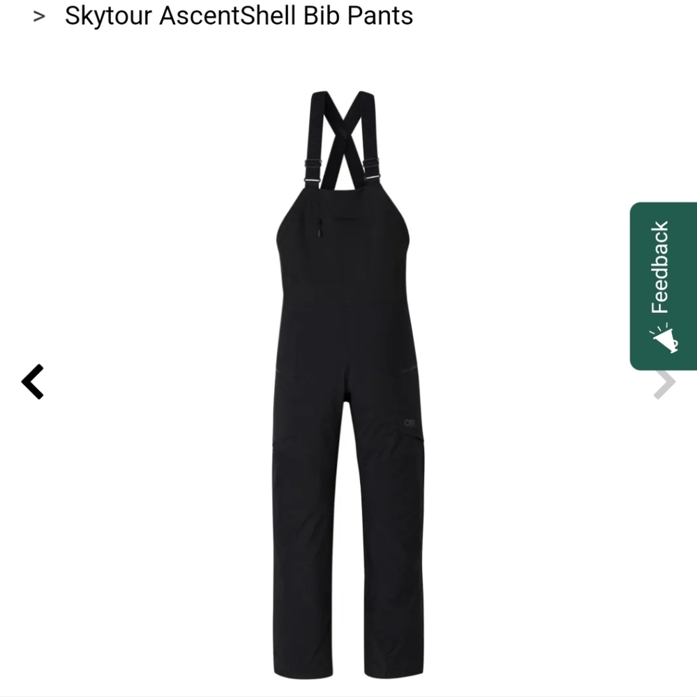 Outdoor Research Ski Skytour AscentShell Bib Pants - Women's
